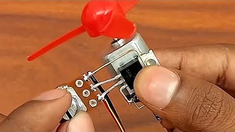 DIY DC Motor Speed Controller | MOSFET IRFZ44N Motor Driver Circuit with 10k Potentiometer | EM2509