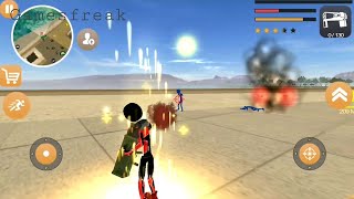 Rope Hero Stickman Rope Hero 2 | Crime Simulator Vice Town | Android Gameplay HD screenshot 5