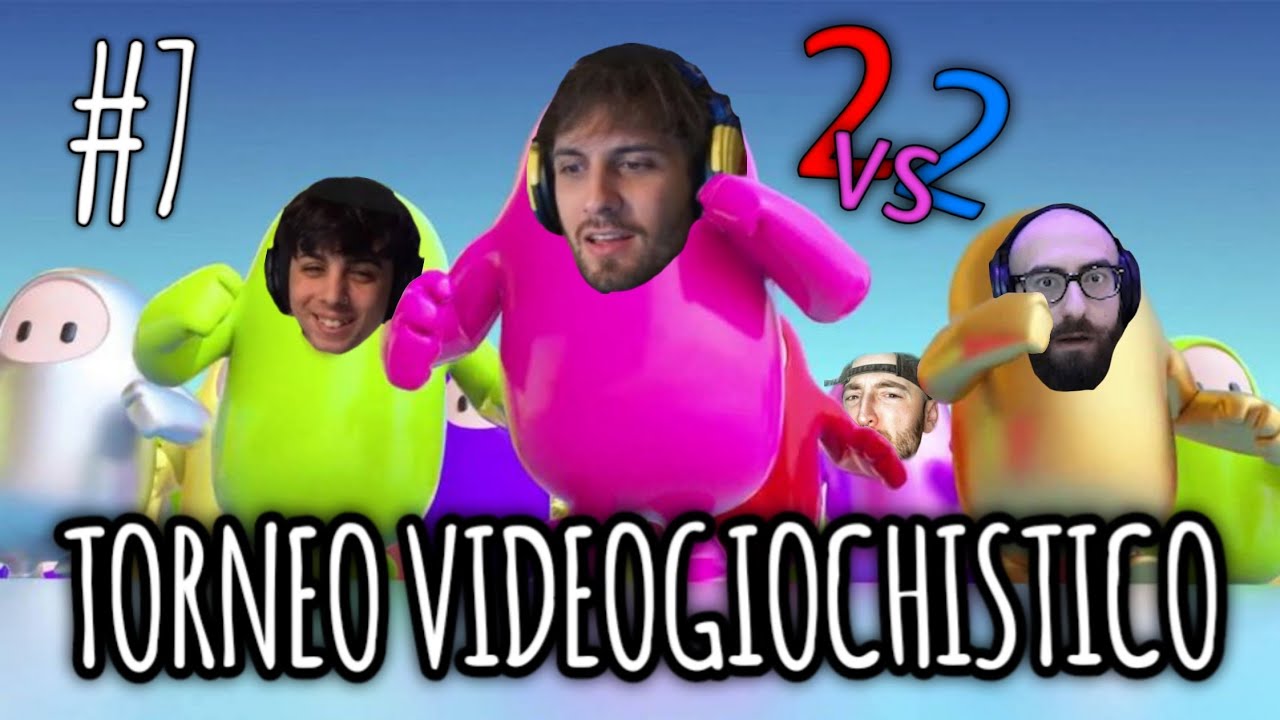 BLUR, MARZA, MANUXO e PESH GIOCANO a FALL GUYS nel TORNEO VIDEOGIOCHISTICO 2v2 ' P.7
