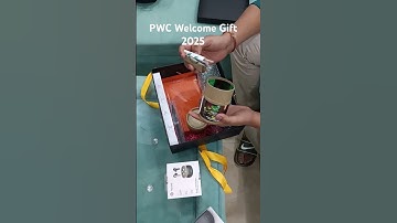 PWC Welcome Kit 2025 Big 4 #pwc #welcomekit #2025 #shorts #newbeginnings #big4