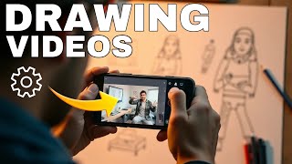 How to Record High Quality Drawing Videos with Mobile Phone Only screenshot 5