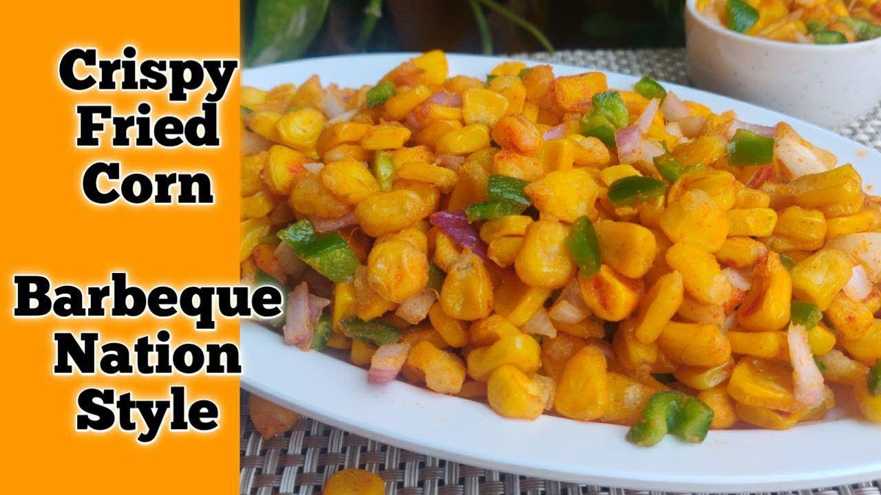 Crispy fried corn, Barbeque Nation Style Crispy Corn, easy Crispy Corn