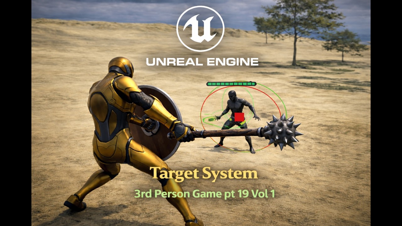 Unreal Engine 5 Target System Tutorial Camera Lock On | 3rd Person Game ...
