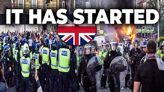 IT HAS BEGUN: Thousands hit the streets in BRITAIN