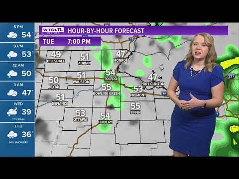 Mild Tuesday with temperatures in the 50s, rain possible | WTOL 11 ...