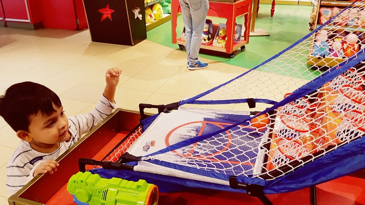 Toy Hunt at Hamleys the biggest toy store l kid plays with the broken