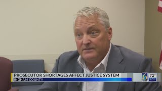 Prosecutor shortages affecting the justice system