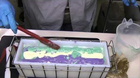 Lavender Soap - Chopstick Swirl