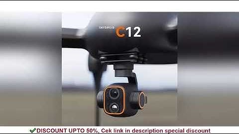 Skydroid C12 2K High Definition Thermal Imaging Camera Three-Axis Stabilized Dual Light Gimbal Dynam