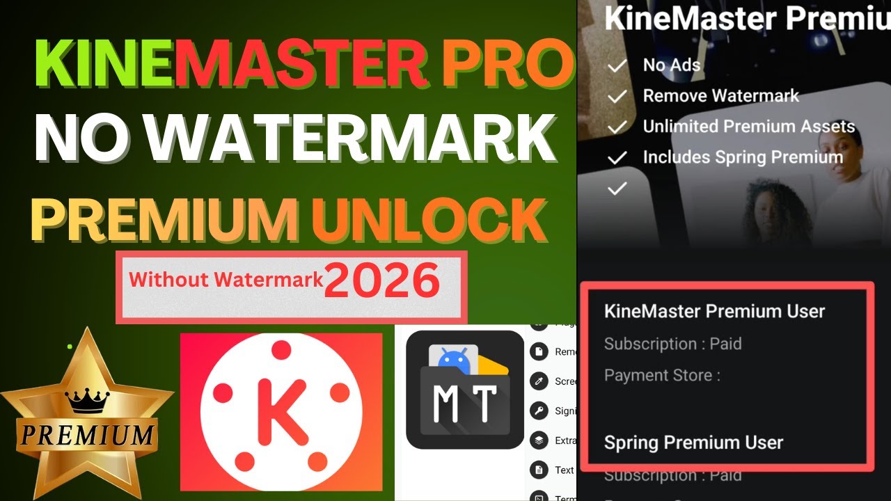How to Download KineMaster Pro Without Watermark 2026 ⚡ Premium Unlocked | Mod Lab Tech
