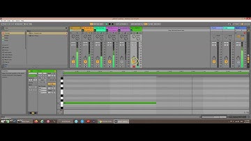 How to use background noise and how to make ur track sound crusty on Ableton Live