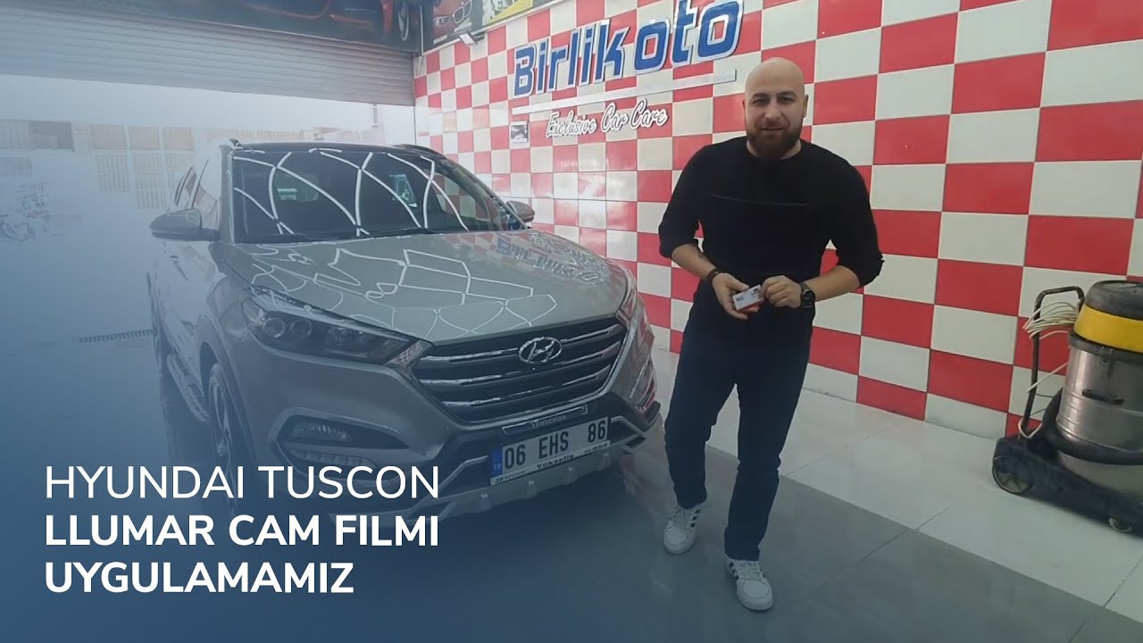 Hyundai Tuscon // LLumar Cam Filmi Uygulamamız