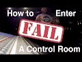 How to enter a control room  1 minute mixing madness ep 101