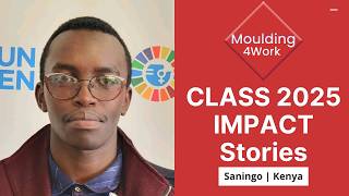 James Saningo  | Moulding4Work Class 2025 Graduate