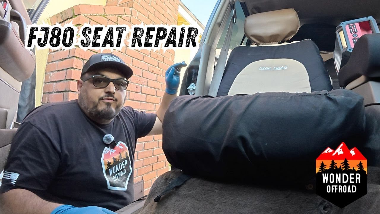 80 Series Land Cruiser Front Seat Repair