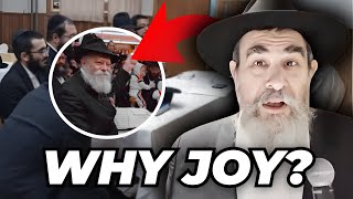 How Can The Rebbe Demand Joy When Life Is So Painful?