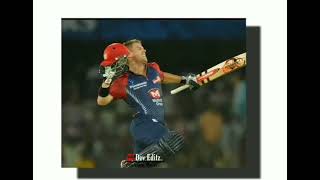 David Warner Video With Shadow Whatapp Status Dev Editz.....