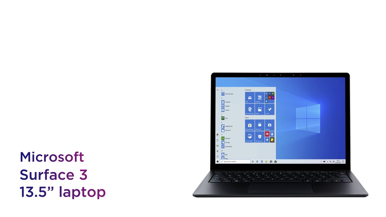 Microsoft 13.5" Surface Laptop 3 256 GB, Black Product Overview Currys PC World YouTube