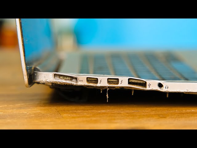 $24 Destroyed Macbook Pro Can I Fix It? - YouTube