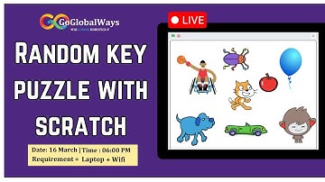 Crack the Code: Random Key Puzzle with Scratch | Fun Coding Challenge