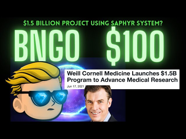 HUGE BNGO NEWS! $1.5Bn Project, they used Saphyr before! BNGO updates class=