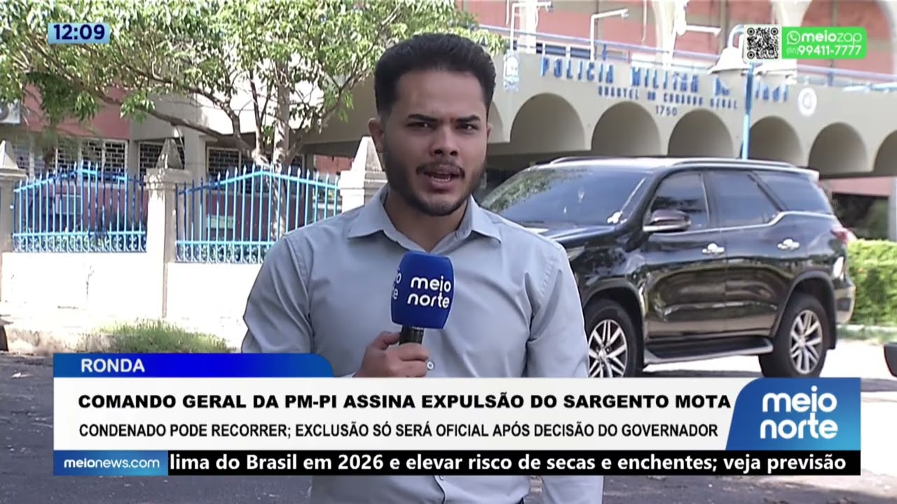 Comando Geral da PM-PI assina expulsão do Sargento Mota | Ronda
