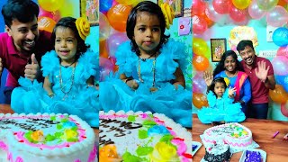 🎂🎉💥Sahana Kutty 2nd Birthday🎂Celebration Vlog🧚🧚 #shorts | #சஹானா | #ramsivasatamil