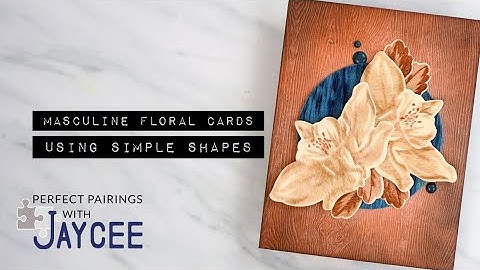 Using Geometry on Masculine Cards | Altenew Perfect Pairings with Jaycee