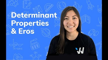 Determinant Properties and EROS + Exam-like Question | MATH 1229 @ Western | Wizeprep