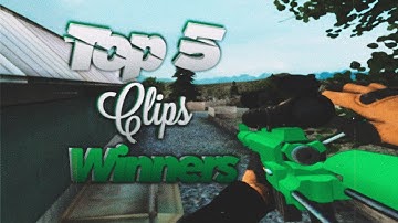 [Bullet Force] Top 5 Clip Winners