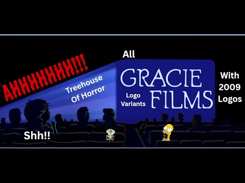 All Gracie Films Logo Variants Treehouse Of Horror Spin Offs With 2009 Logos 