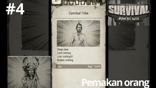 Berhadapan dengan manusia kanibal - Survival Man vs. Wild Island Escape Indonesia - part 4 screenshot 4