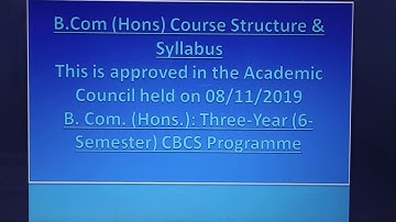 B.Com First Semester Papers #Gauhati University