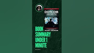 Book summery under 1 minute   dotcom secrets