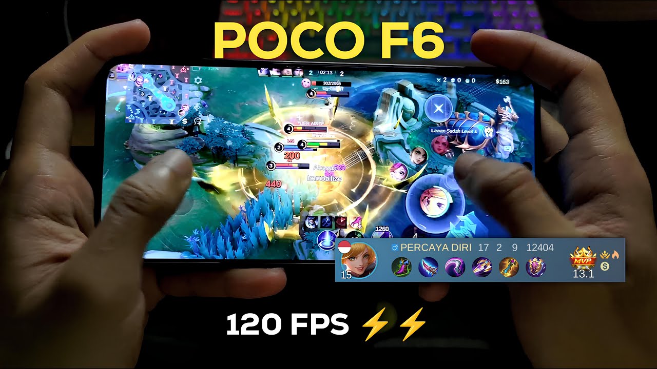 Handcam Fanny !!! POCO F6 IN 2025 🔥 / Mobile Legends 120 FPS ⚡ Ultra Graphic 😍