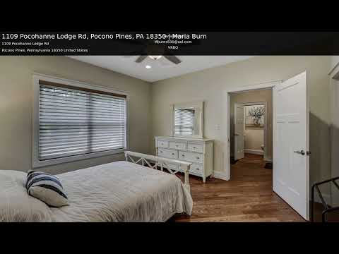 1109 Pocohanne Lodge Rd, Pocono Pines, PA home video tour