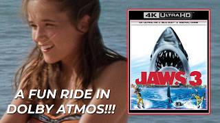 JAWS 3 4K NO AI REVIEW + 4K vs Blu ray Comparison | 2024 NEW 4K release | Universal Blu ray