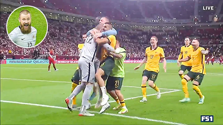 Australia vs Peru 5-4 Full Penalties Shootout Australia to World Cup 2022 HD - DayDayNews