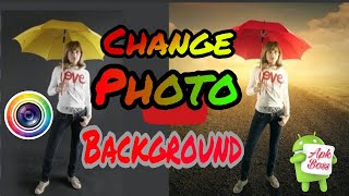 "How To Change Photo Background in PhotoDirector Photo Editior App" screenshot 2