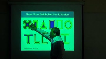 Lecture 3 (Part-3): Section Behaviour (Shear and Torsion)