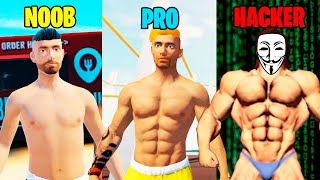NOOB vs PRO vs HACKER - Iron Muscle screenshot 4
