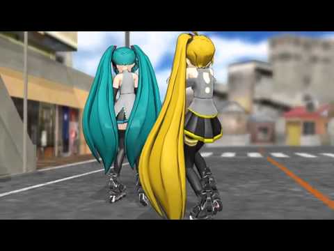 MMD Cup 8 Neru And Miku Inline Skating Contest NOW HD 