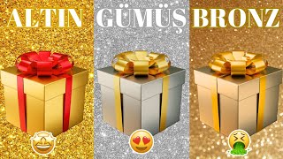 Hedi̇yeni̇ Seç Altın, Gümüş, Bronz Şansını Test Et Ii Choose Your Gift