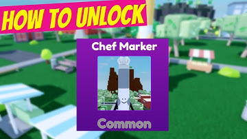 How To Find The CHEF MARKER MORPH In Find The Marker Morphs