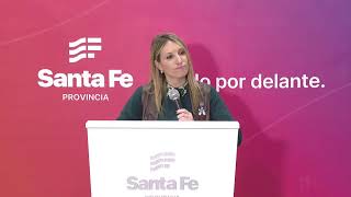 Conferencia de prensa de Virginia Coudannes