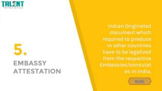 Talent Attestation   Certificate Attestation Agency in India