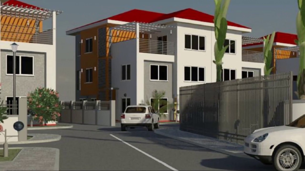 4 Bedroom TownHouse In CantonmentsGhana YouTube