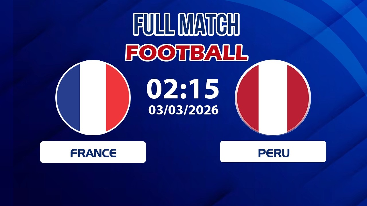 🔴 France vs Peru | A Decisive Moment on the Big Stage