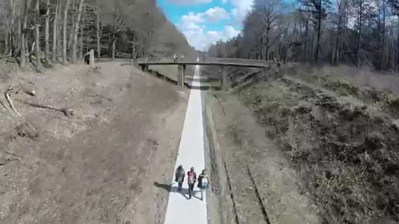 Het "omstreden" fietspad door het Groesbeekse bos