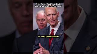 Senator Rick Scott On Potentially Replacing Mitch McConnell  #mannyshow #politics #conservative